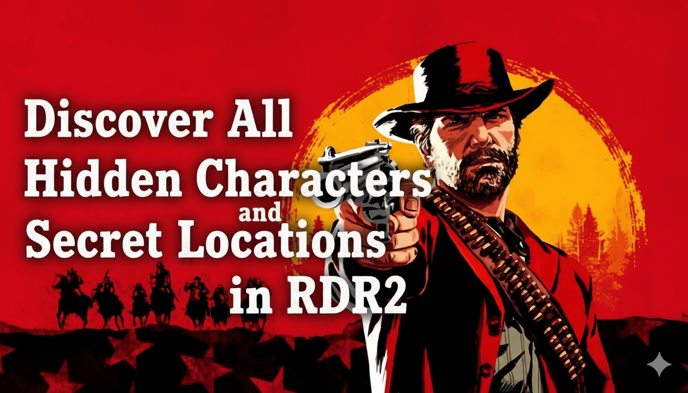 Hoki138 | Discover All Hidden Characters and Secret Locations in RDR2